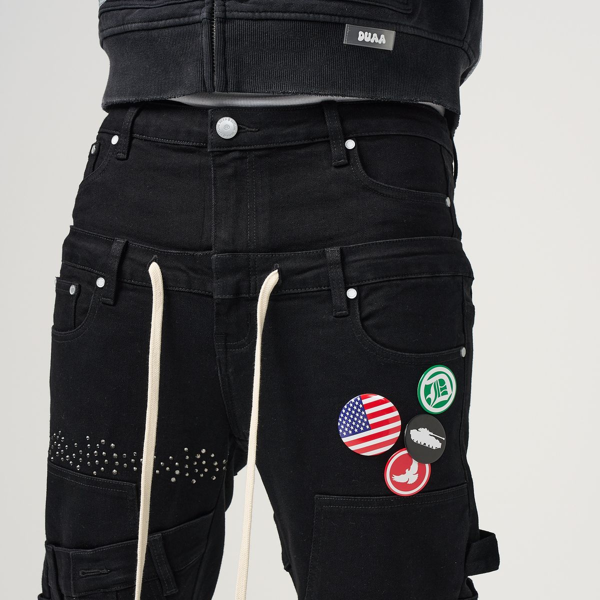 DUAA MEMORY BLACK DENIM ORIGINAL
