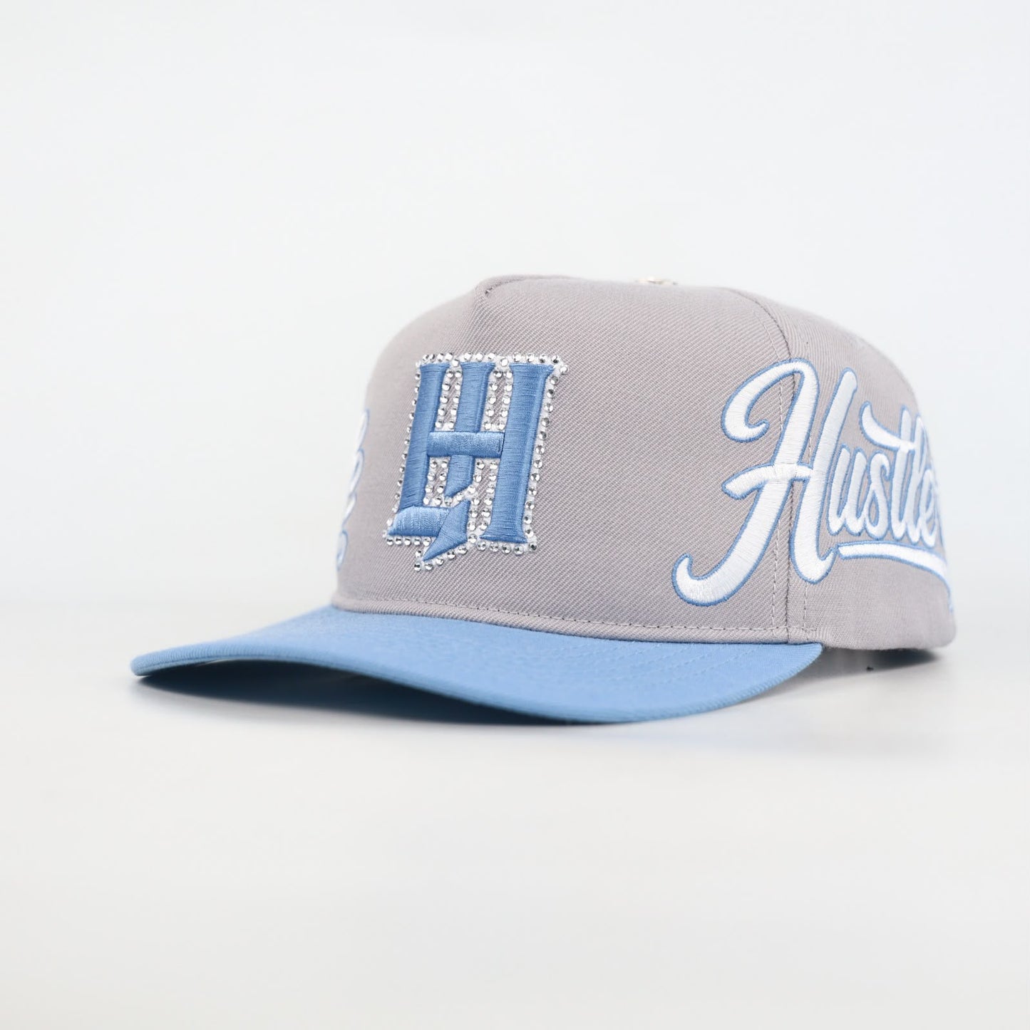 LIFE HUSTLERS HAT GREY/BLUE