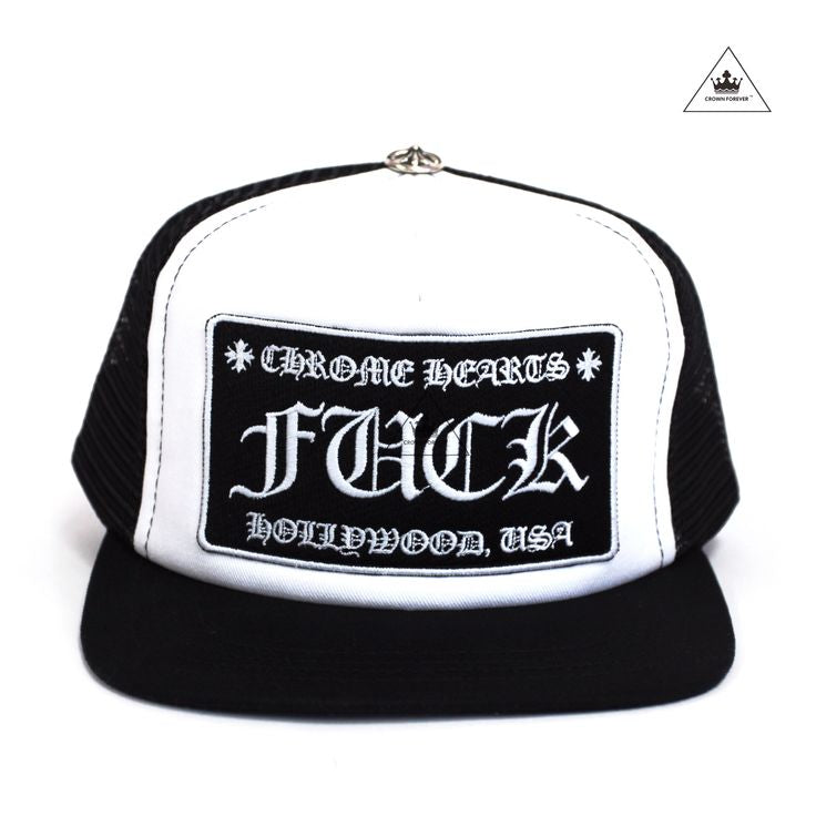 Chrome Hearts Trucker Hat “Fuck” Hollywood usa