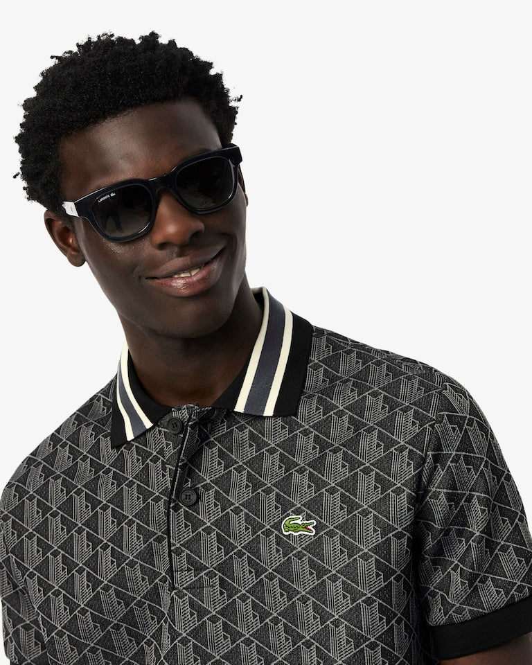 LACOSTE Monogram Jacquard Fit Clásico
