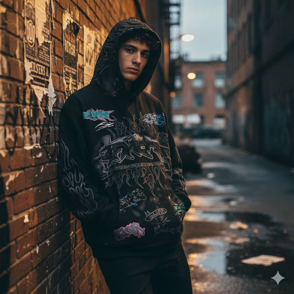 TRACKSUIT HELLSTAR Neo-Graffiti Suite
