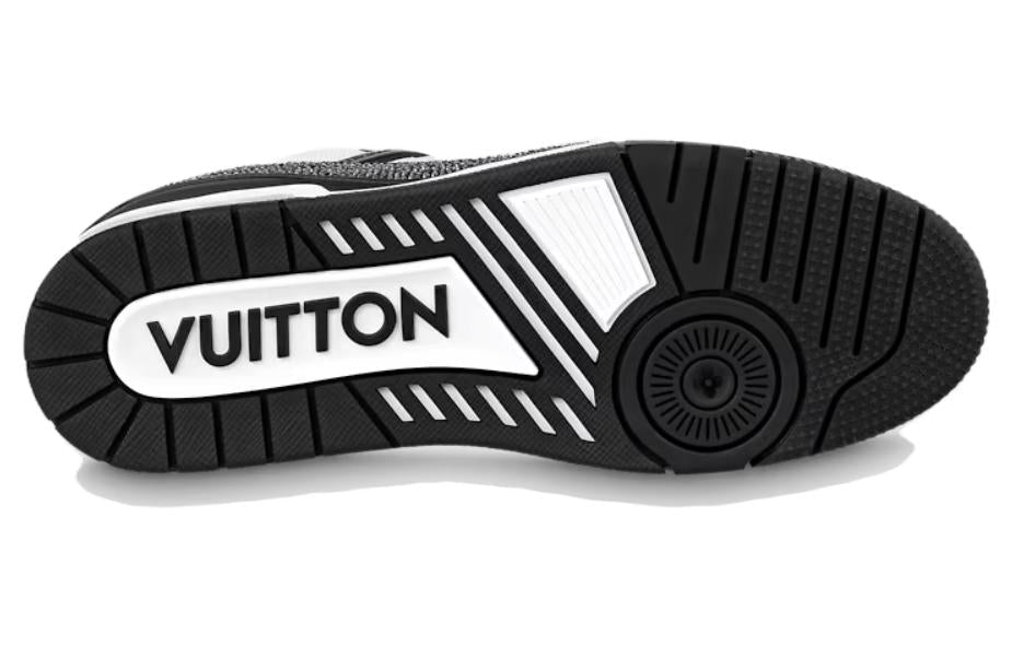 Louis Vuitton Trainer Rhinestone Black