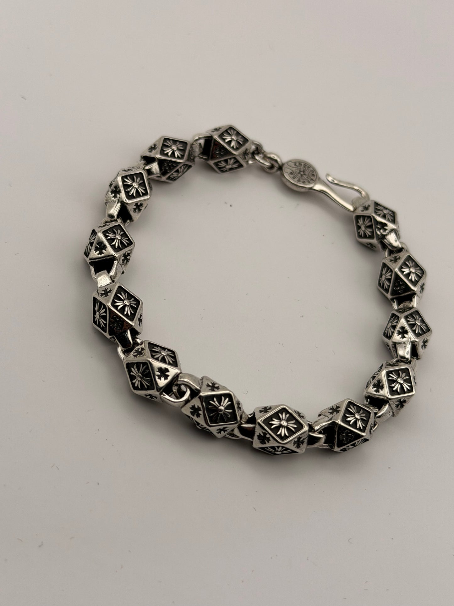Chromehearts Gothic Signet Bracelet Plata 925