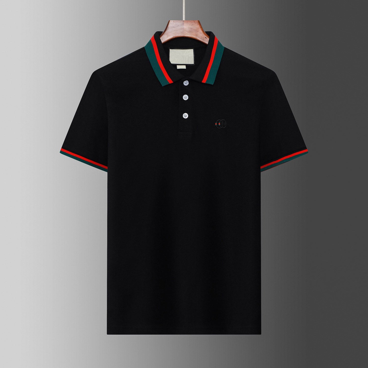 Gucci Stretch Cotton Piquet Polo 'Live Red/Black