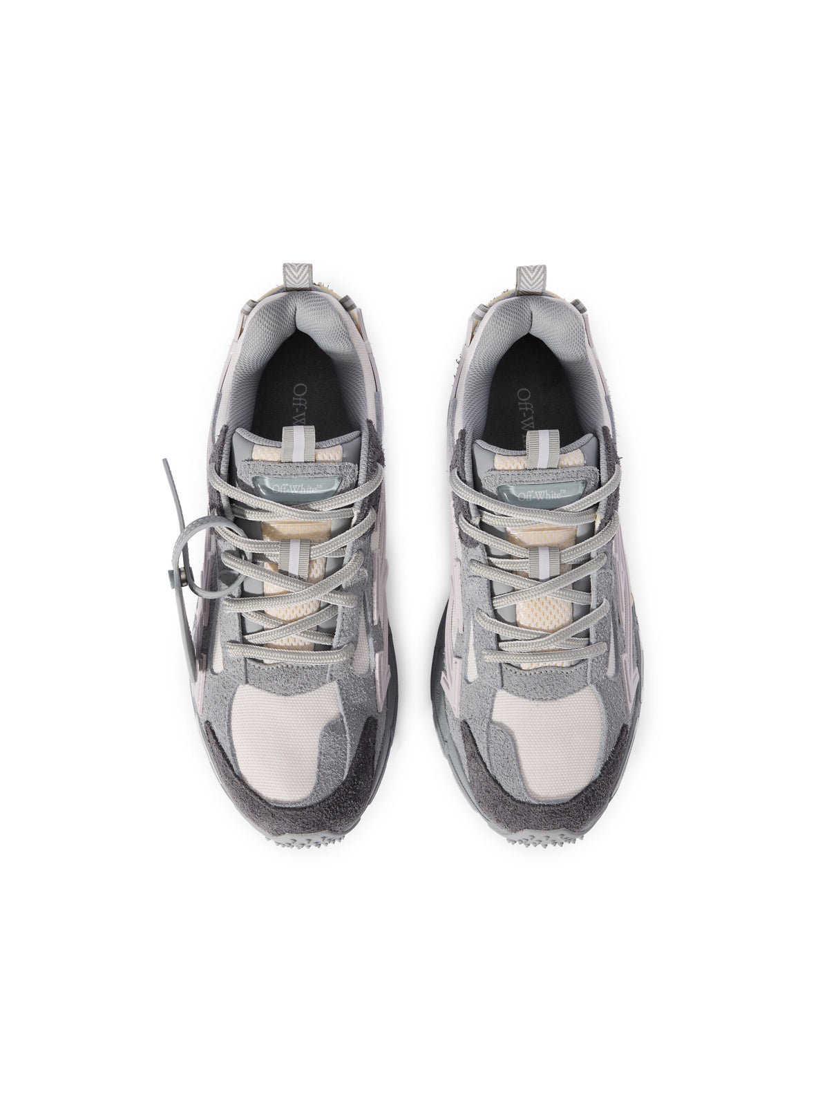 Off white be right back GREY MELANGE - LIGHT GREY