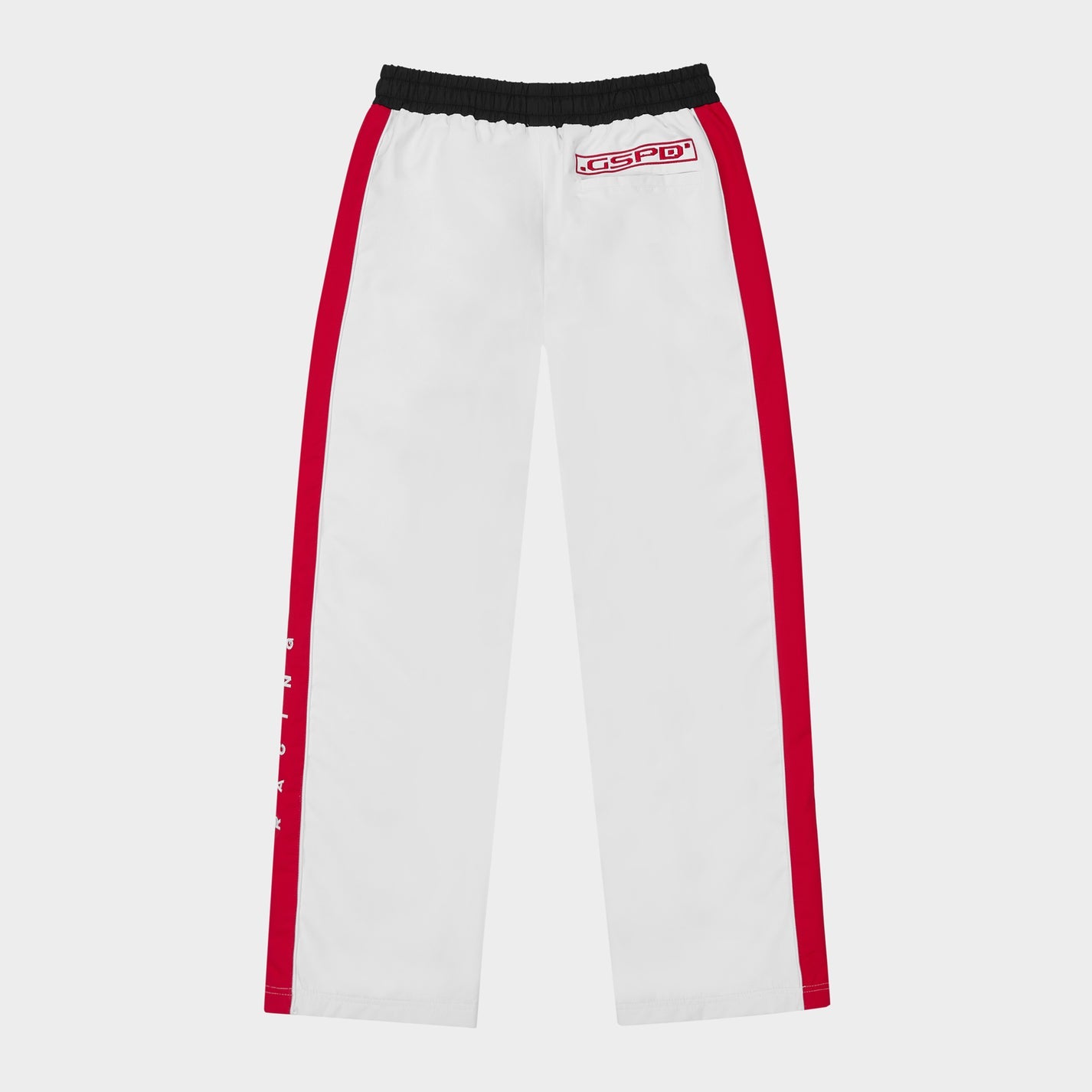 GODSPEED GRC TRACKPANTS NYC WHITE