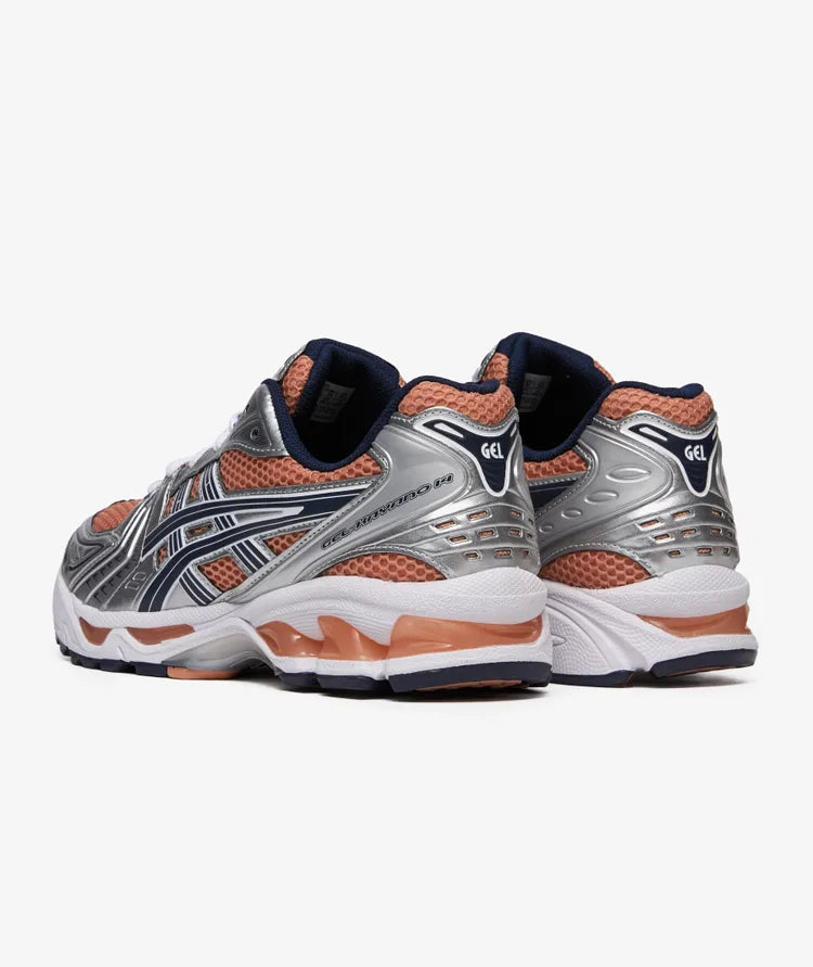ASICS GEL KAYANO 14 SILVER/ORANGE/BLUE