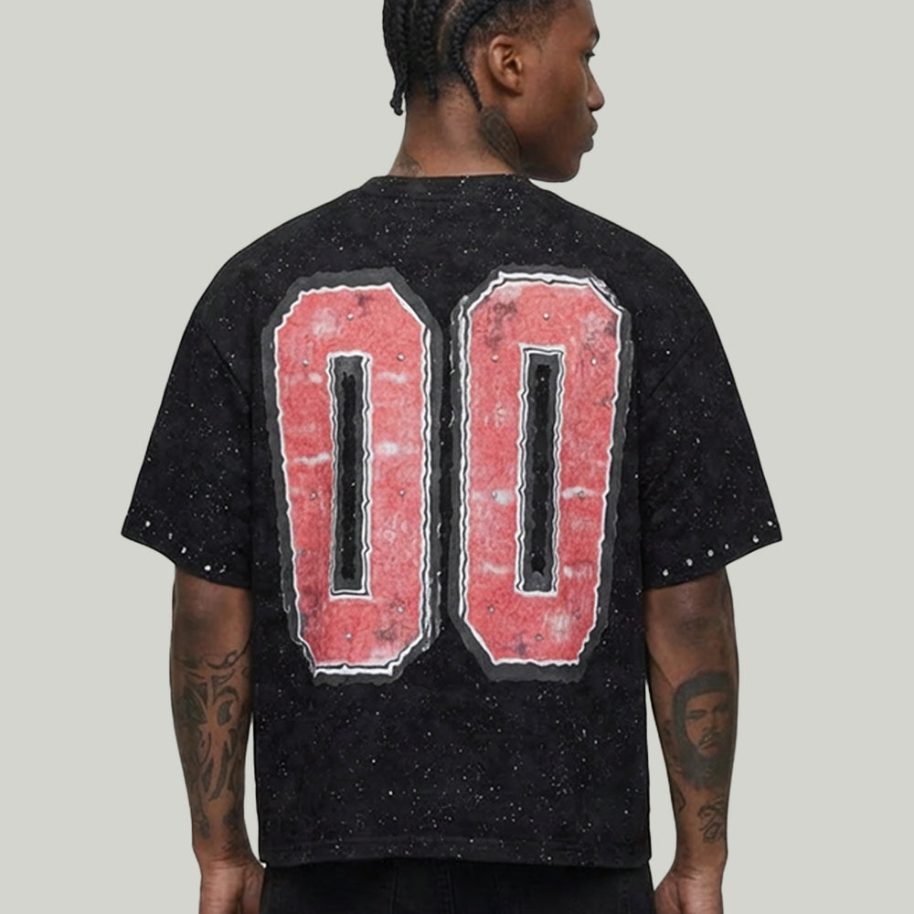 BKYS Double Zero Black Cropped Shirt - Urban Streetwear