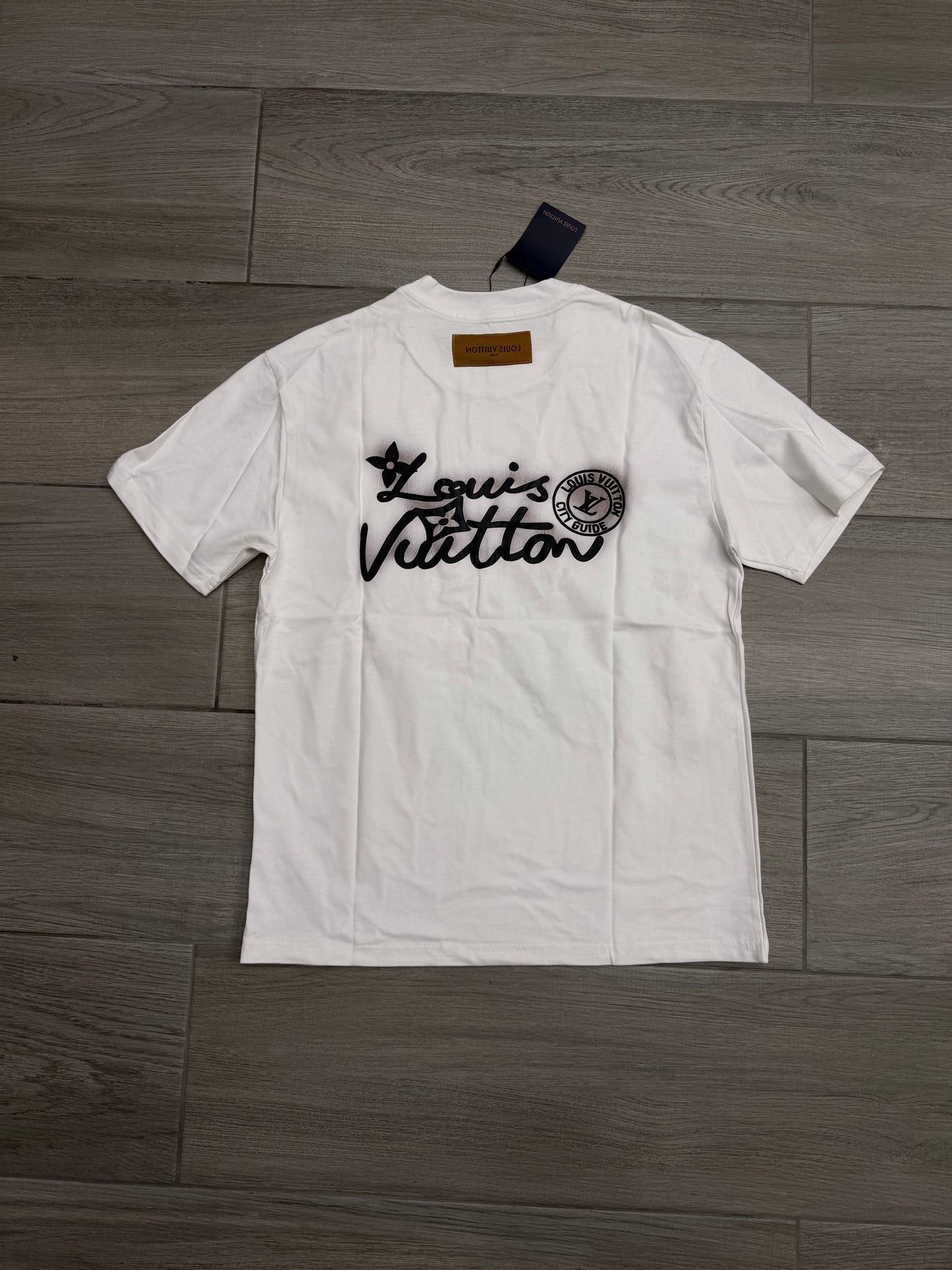 Louis Vuitton Logo black Tshirt