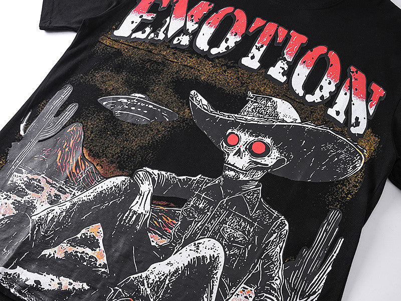 MIXED EMOTIONS BLACK “DESERTED” TEE