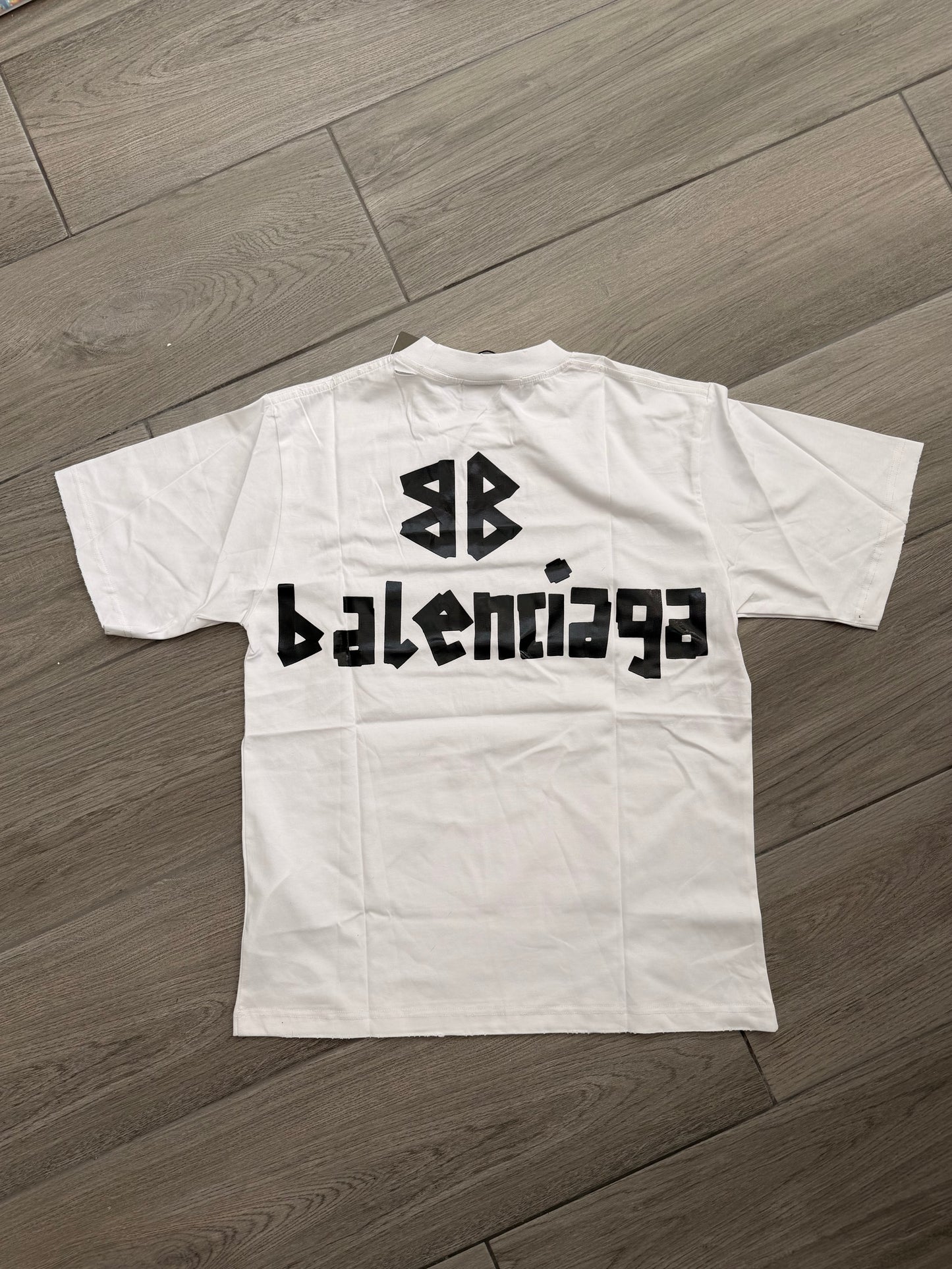 BALENCIAGA MEDIUM WHITE FIT T-SHIRT