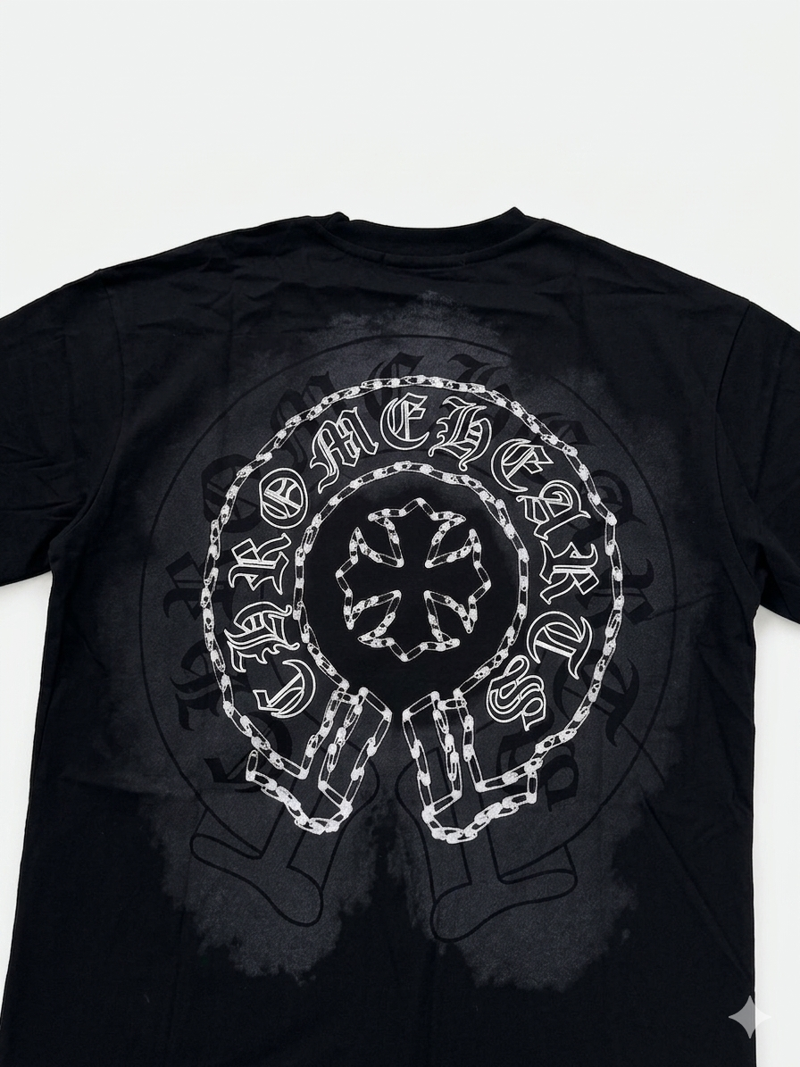 CHROMEHEARTS HORSESHOE BLACK TSHIRT