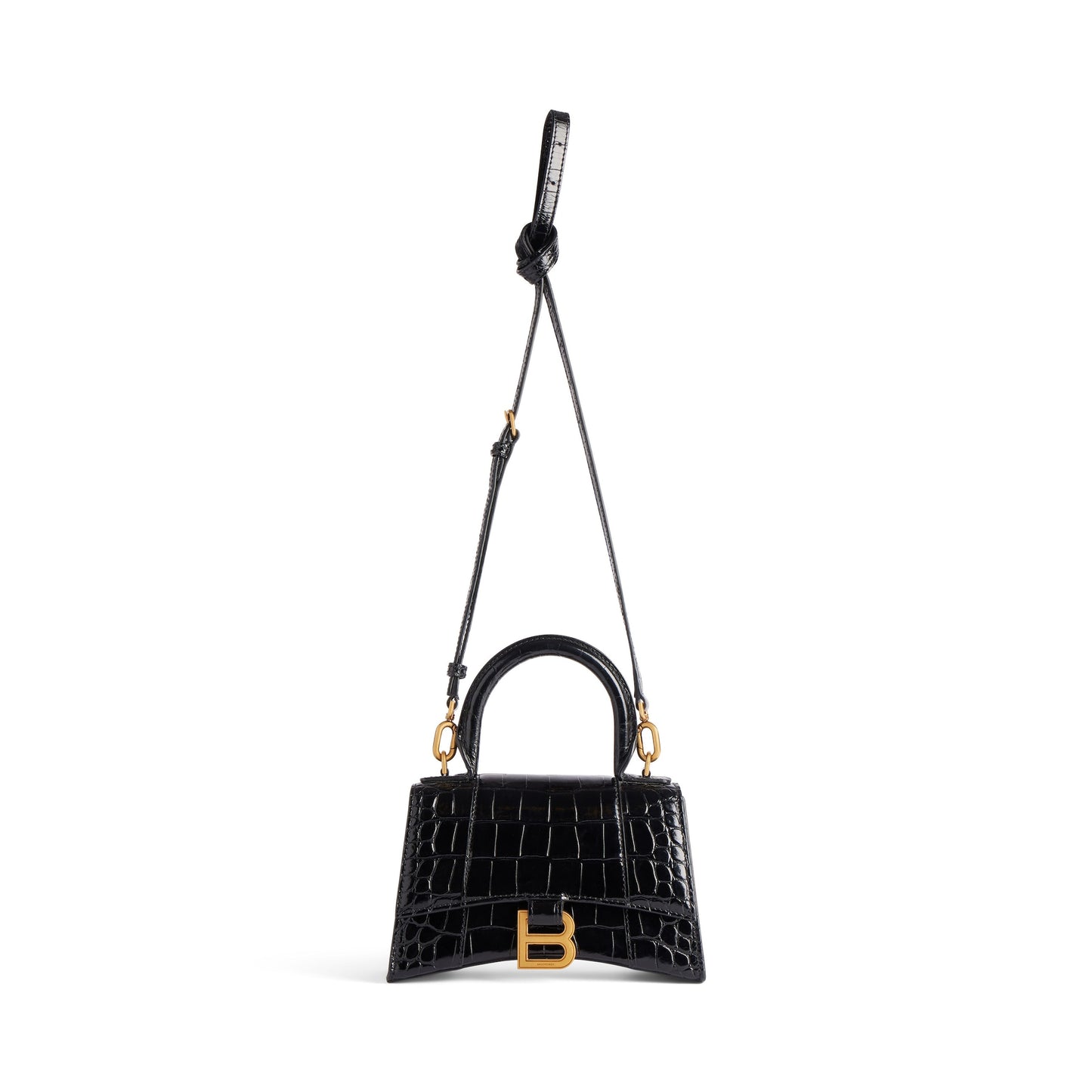 BALENCIAGA HOURGLASS HANDBAG XS
