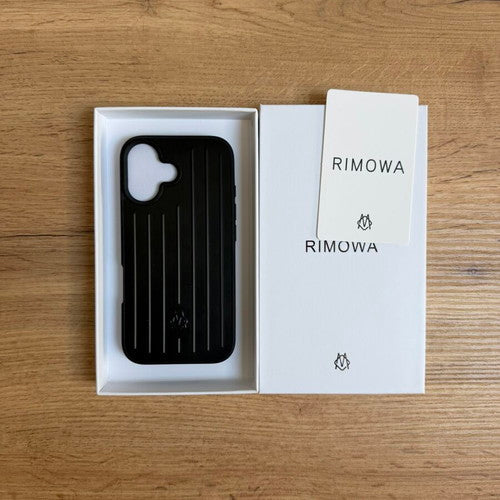 RIMOWA Style Case with Aluminium Back & Silicone Sides for iPhone 17 Pro/17 Pro Max