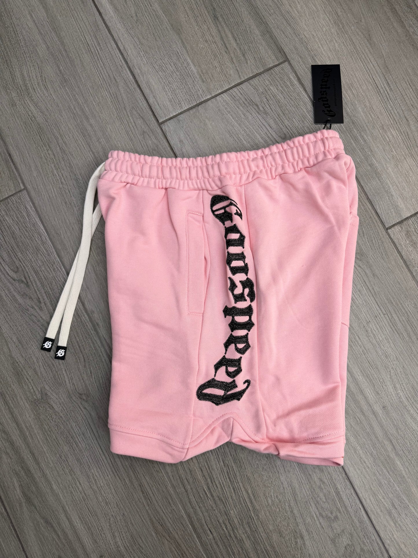 Godspeed Mens Courtside Shorts Starburst/Pink