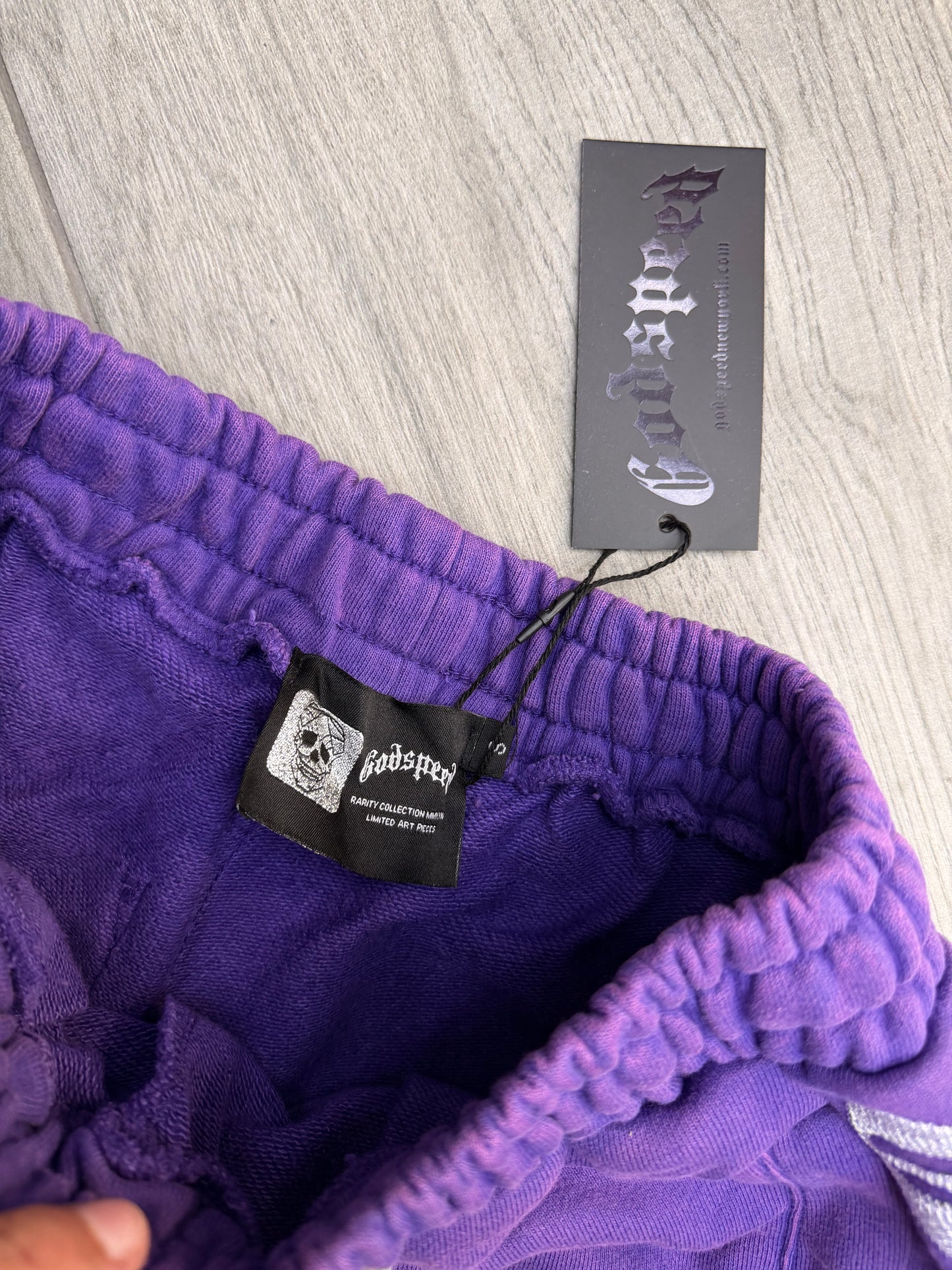 Godspeed Mens Courtside Shorts Purple
