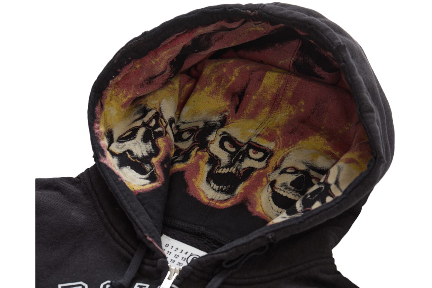 Supreme x MM6 Maison Margiela Zip Up Hooded Sweatshirt 'Black'