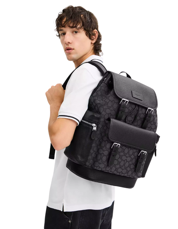 Coach SPRINT BACKPACK IN SIGNATURE JACQUARD