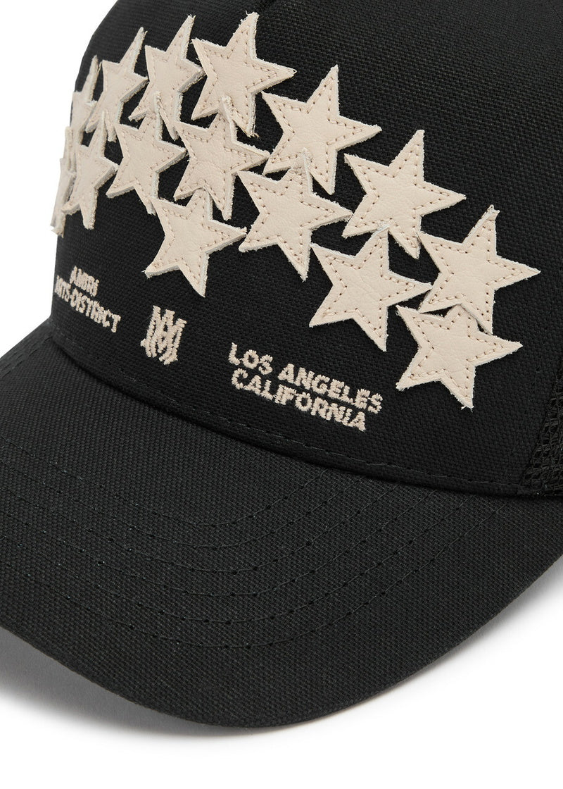 AMIRI STARS TRUCKER HAT