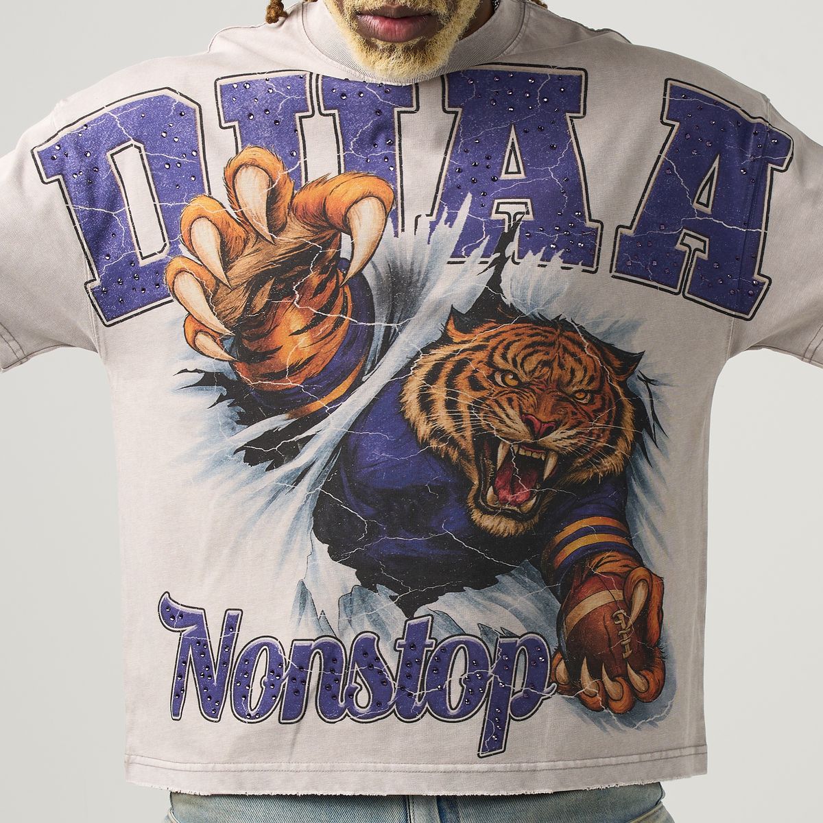 DUAA TIGER TEE WHITE ORIGINAL