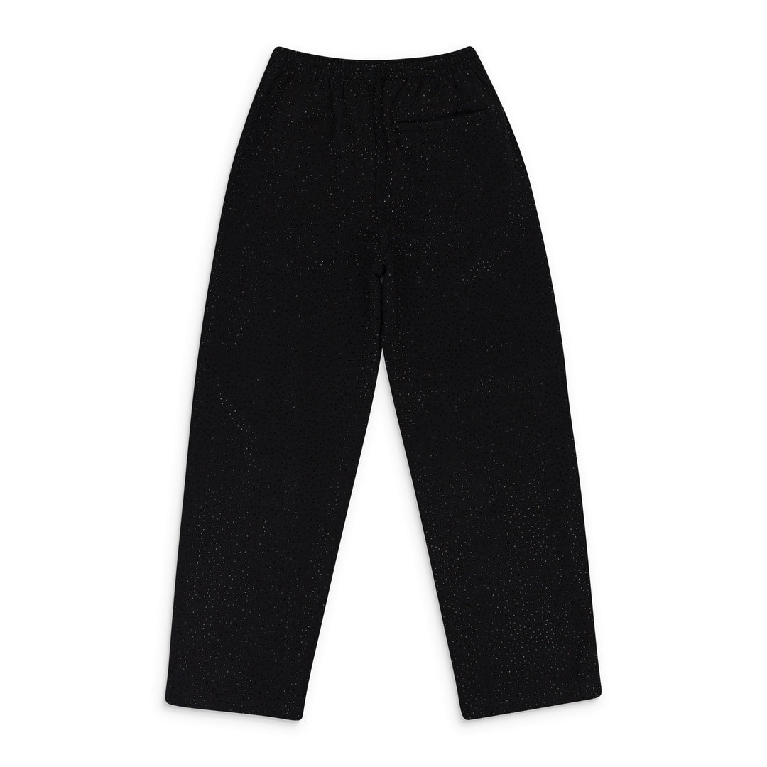 SWEATPANTS SPIDER BLACK RHINESTONE VVS