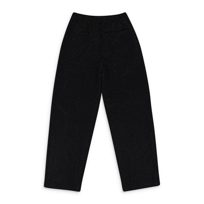 SWEATPANTS SPIDER BLACK RHINESTONE VVS