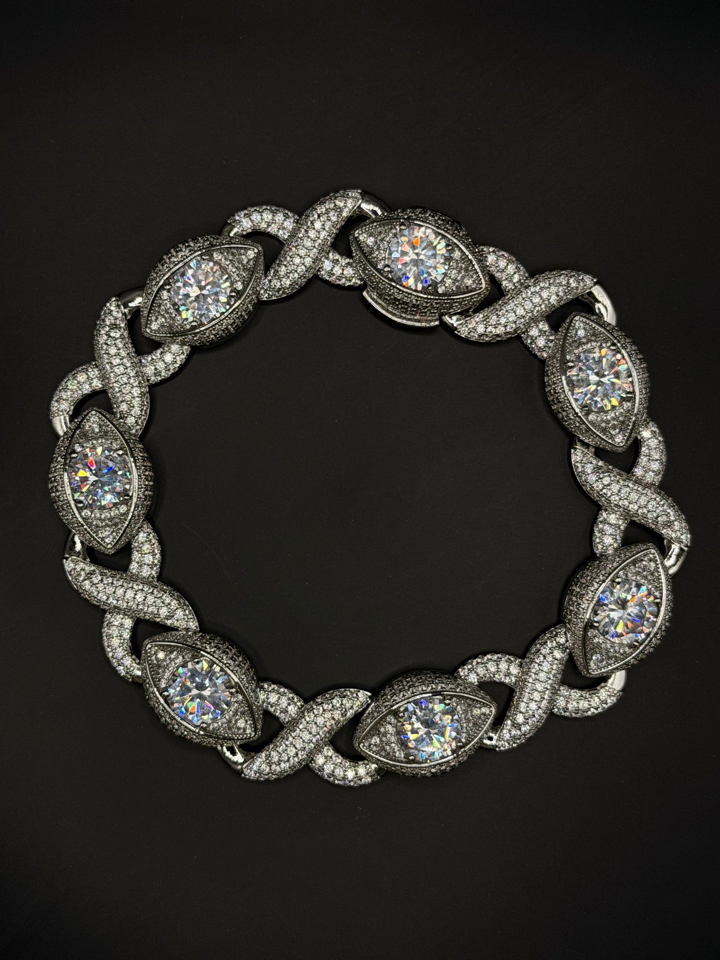 Luxe Marquise Link Bracelet