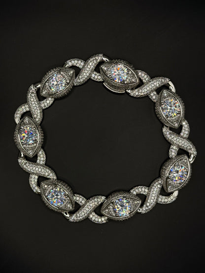 Luxe Marquise Link Bracelet