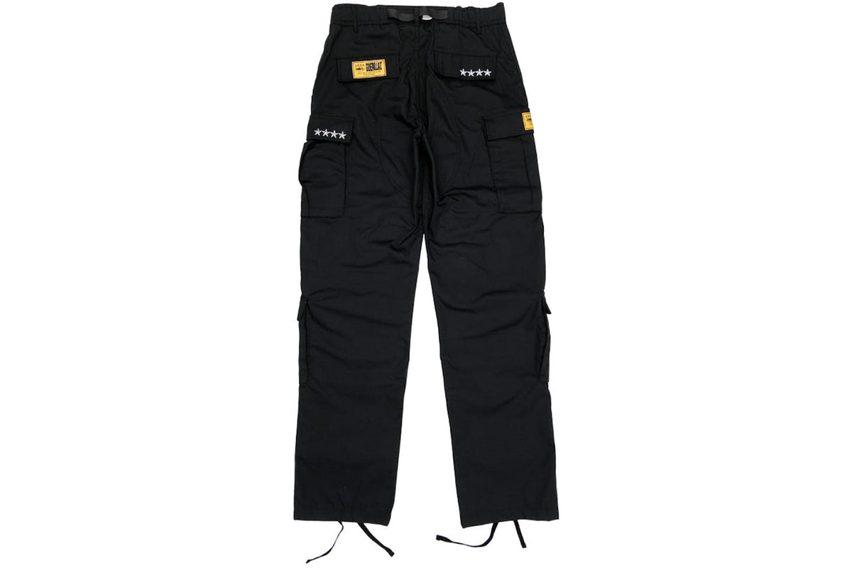 Corteiz Cargo Pant Black