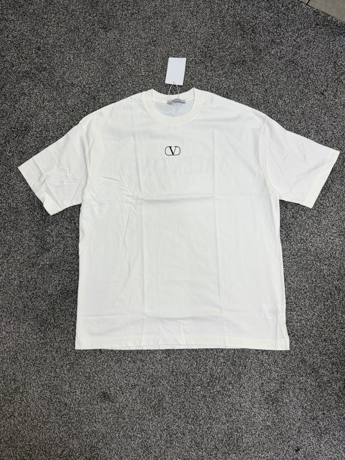Valentino Big Logo white Tshirt