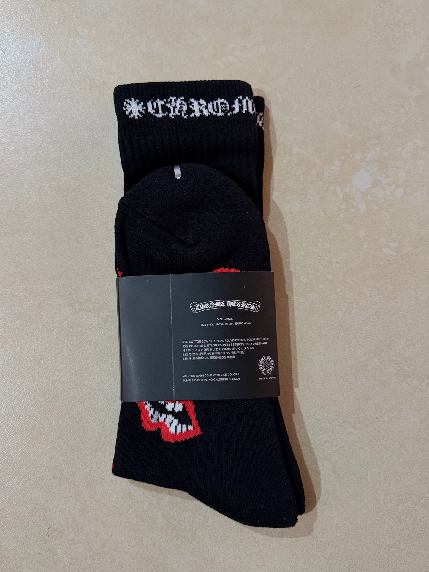 Chrome Hearts "Matty Boy" Lips Black/Red