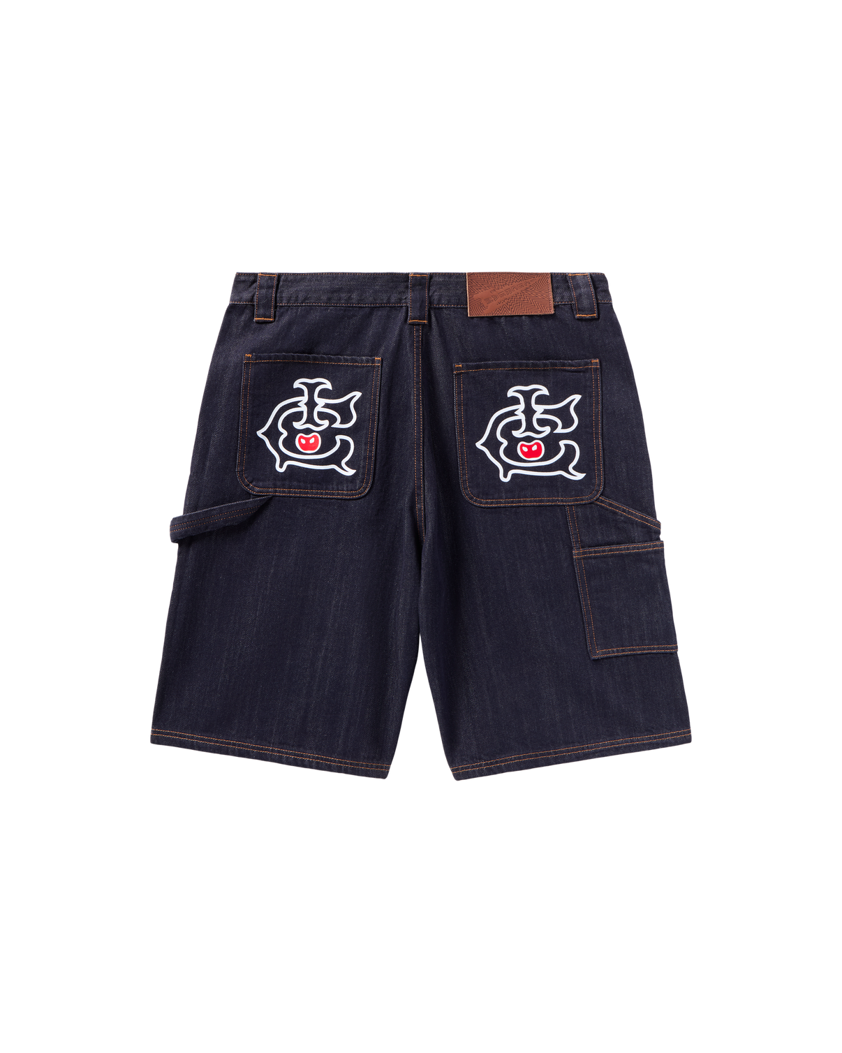 SELVEDGE RUNNING DOG DENIM CARPENTER SHORT D065