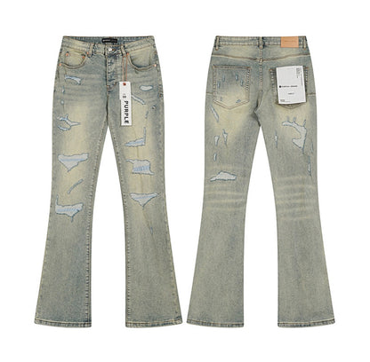 PURPLE STONEWASH PANT PU6026