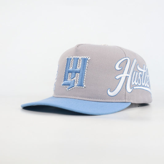 LIFE HUSTLERS HAT GREY/BLUE