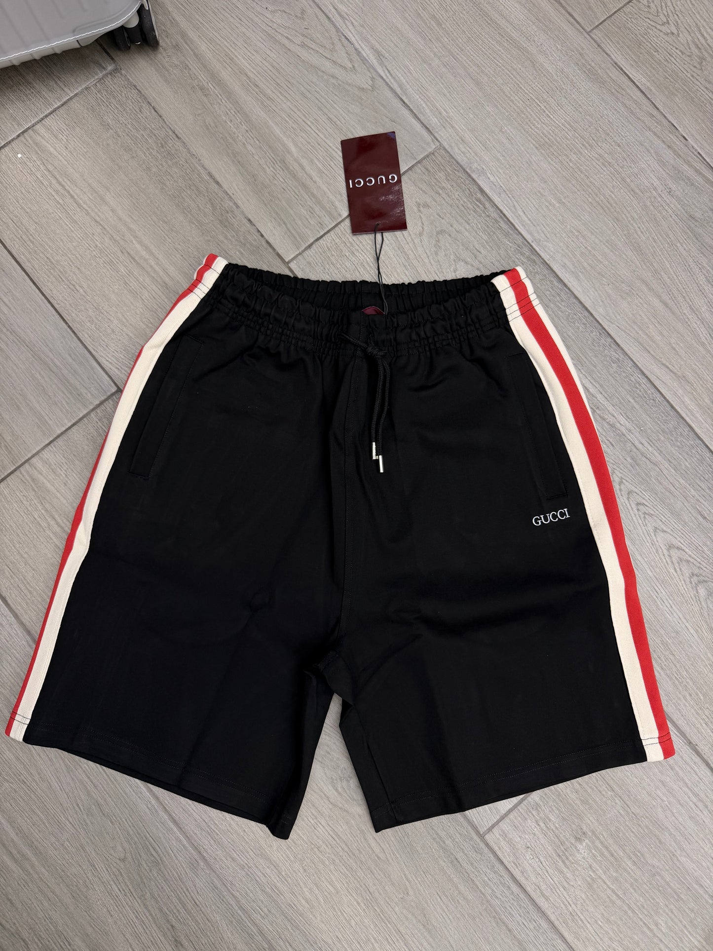 Gucci Signature Stripe Lounge Shorts