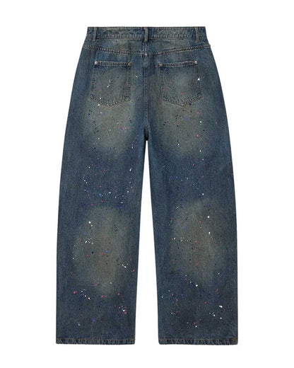 VALE FOREVER ICE CREAM DENIM PANTS BLUE