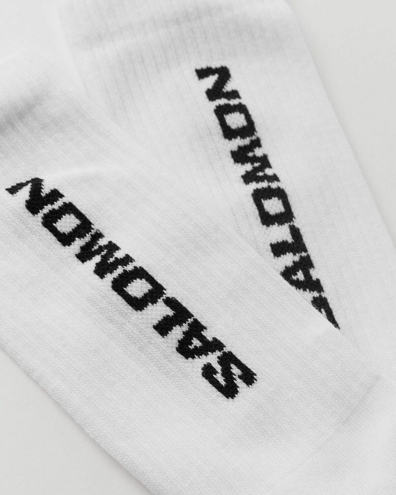 Salomon Everyday Crew 3 Pack White Socks White