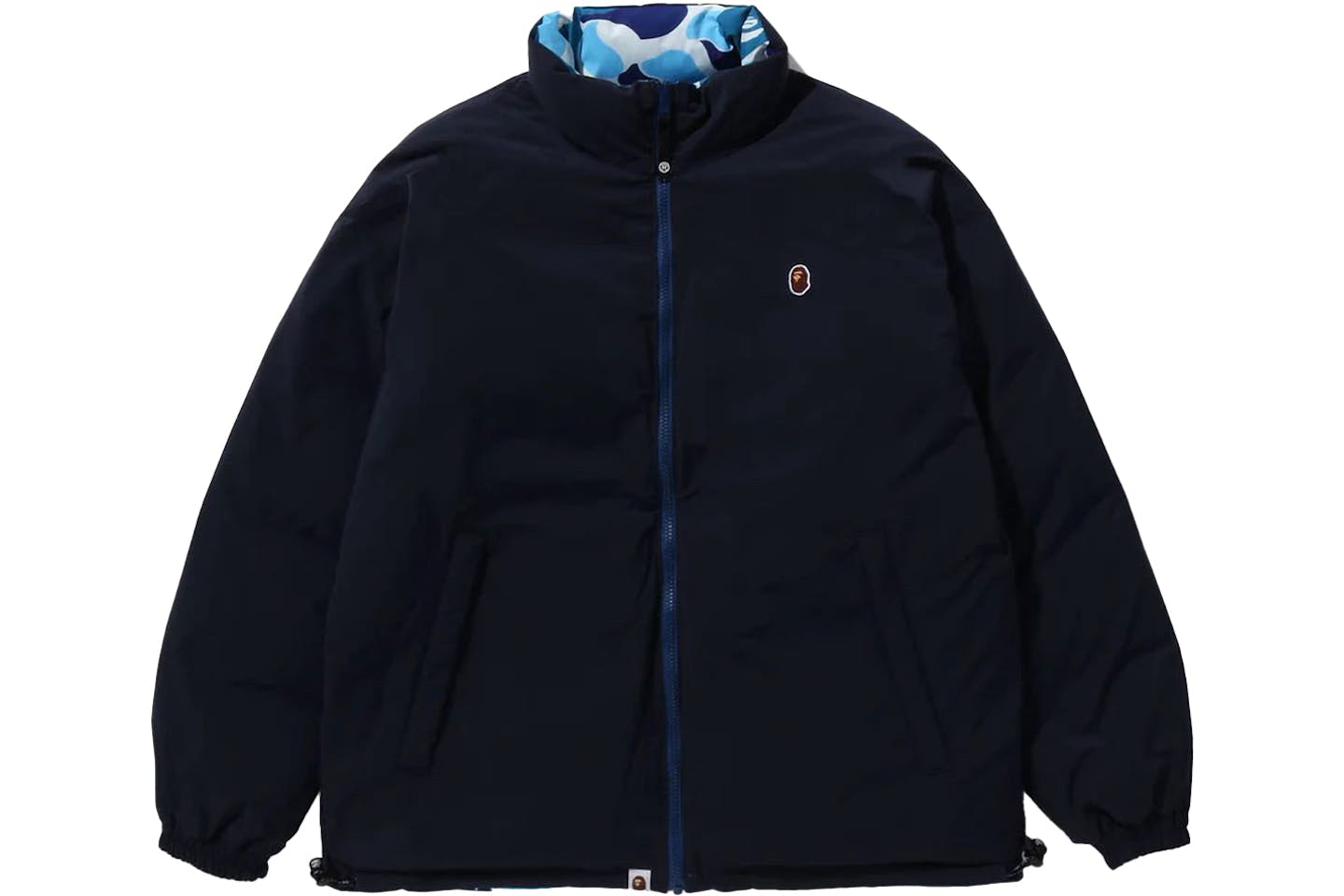 BAPE ABC PUFFER REVERSIBLE BLUE