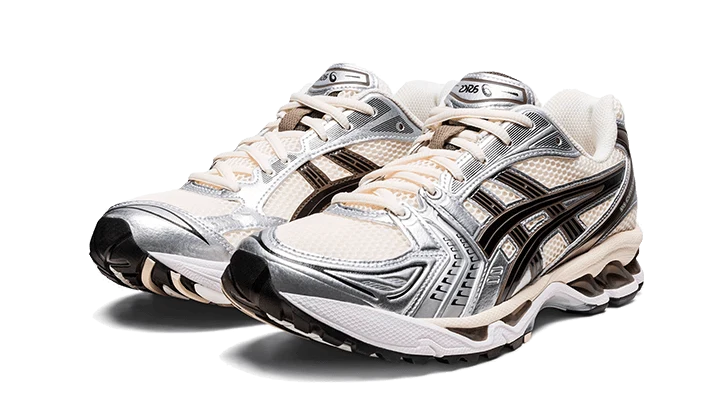 ASICS KAYANO 14 ‘CREAM BLACK METALLIC PLUM