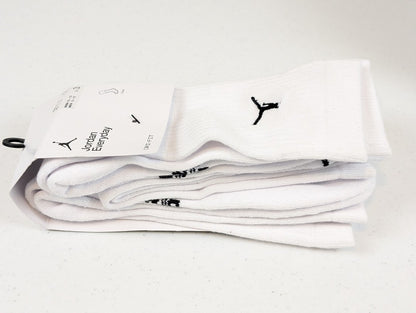 Nike Jordan Everyday Crew 3 Pack Socks White