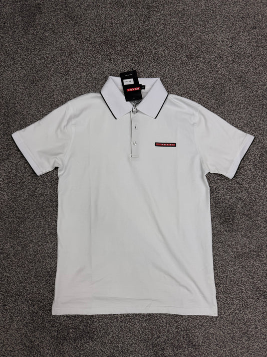 Prada Tipo polo blanca