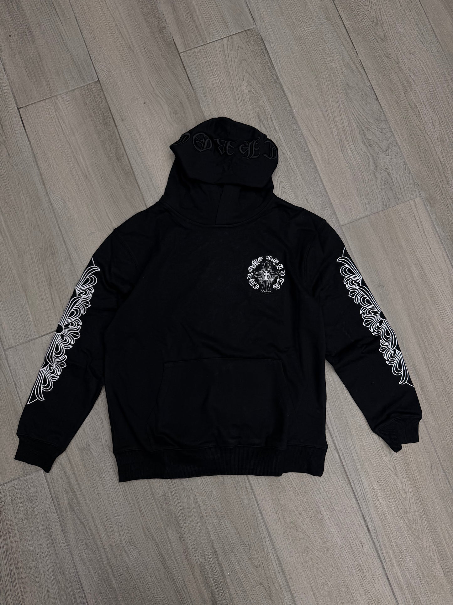CHROMEHEARTS HOODIE BLACK