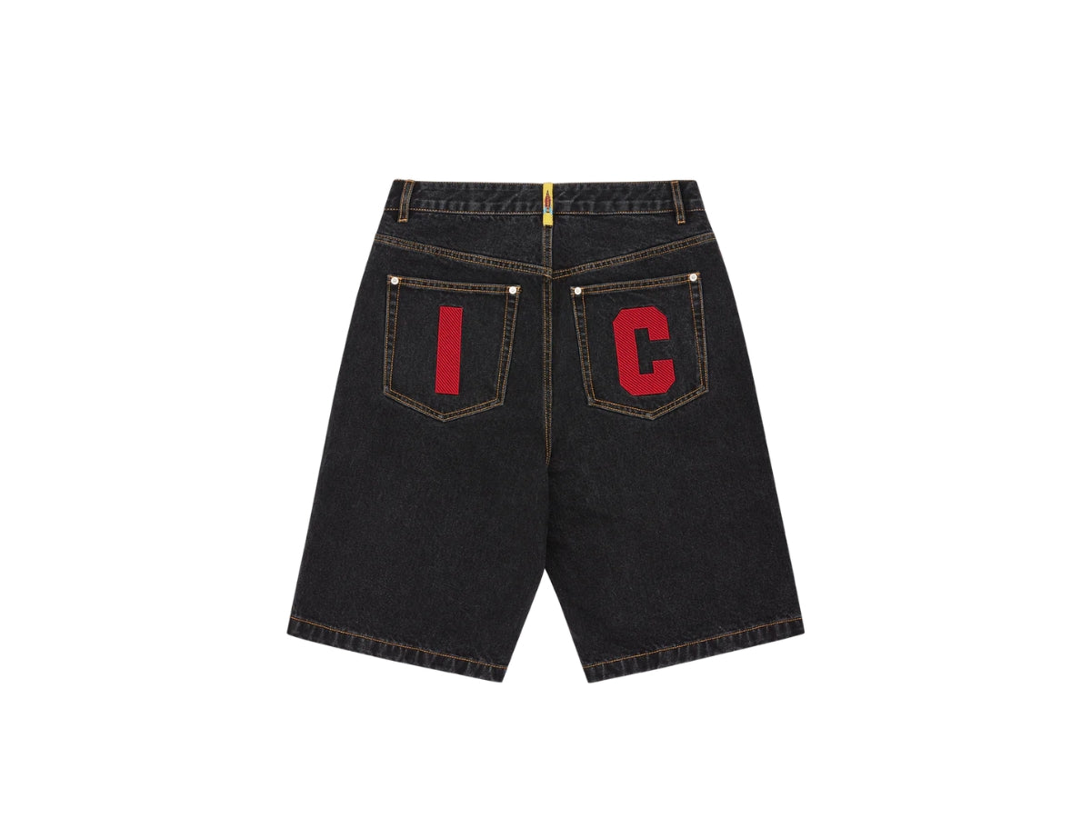 Billionaire Boys Club Icecream Running Dog Denim Shorts Black
