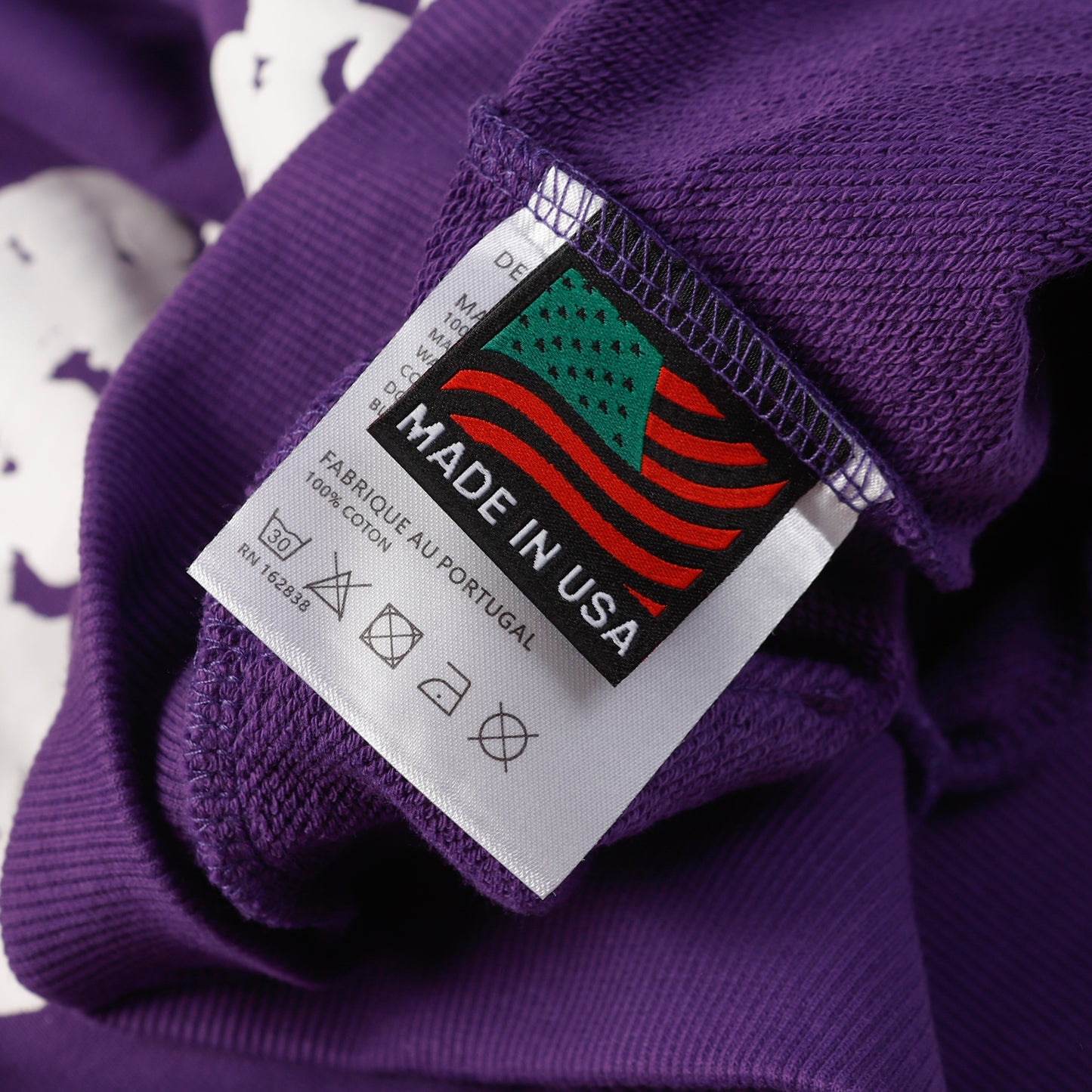 DENIM TEARS PURPLE HOODIE