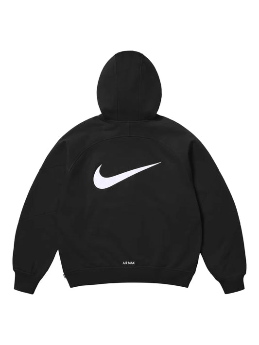 NIKE X SUPREME HOODIE BLACK SS25