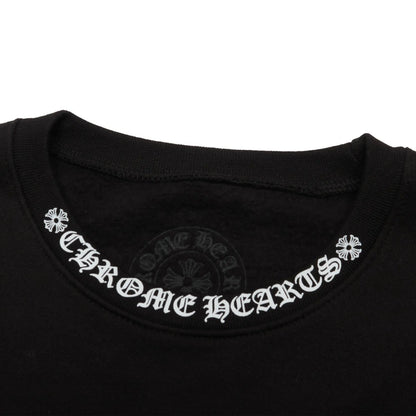 Chrome Hearts 1998 Neck Logo Black White Sweatshirt