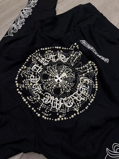 CHROMEHEARTS HOODIE BLACK