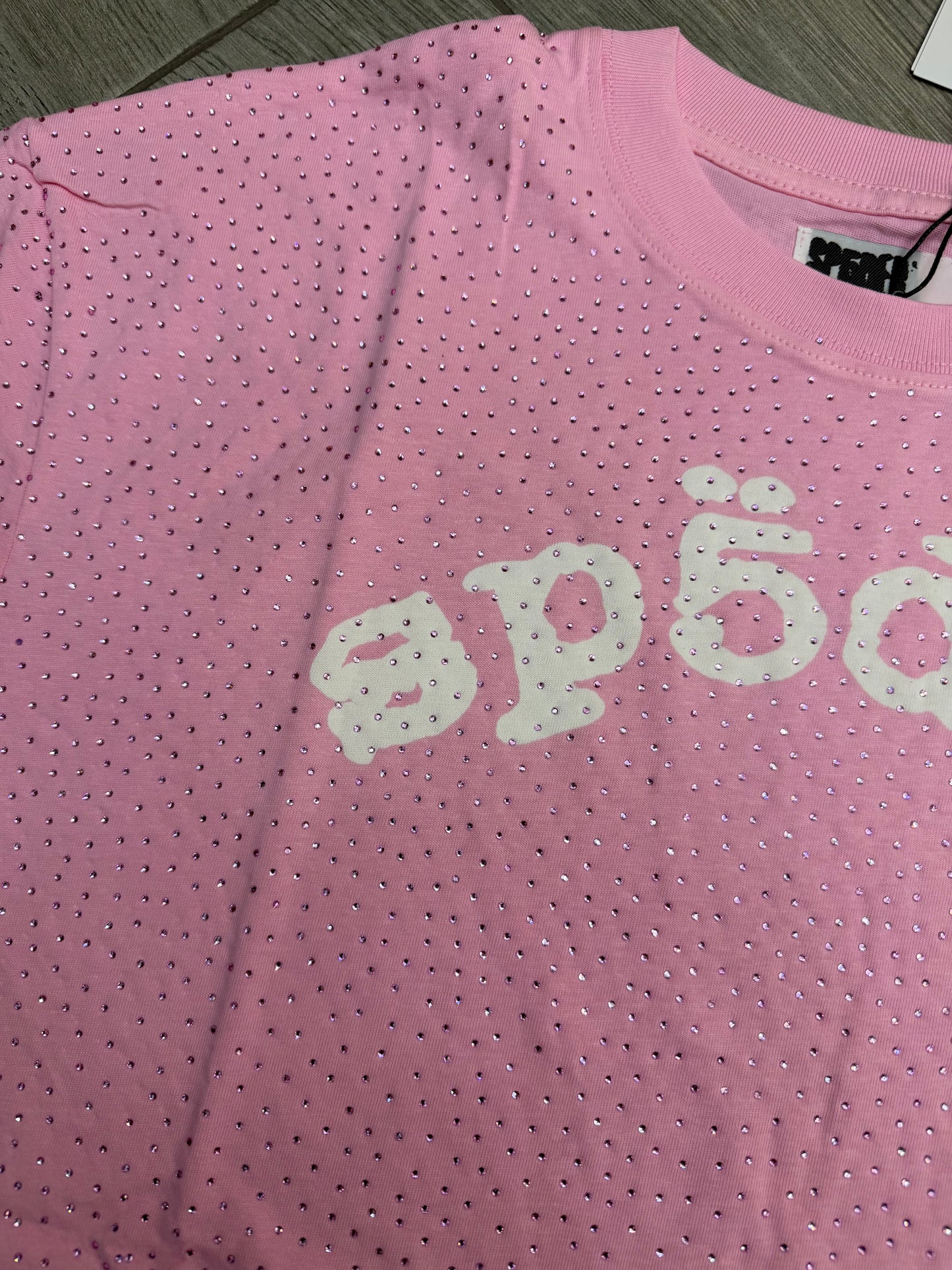 SPIDER VVS PINK TSHIRT