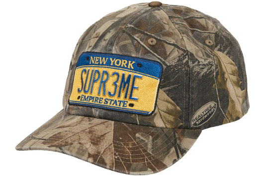 Supreme License Plate 6-Panel (FW25)