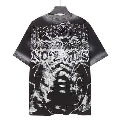 HELLSTAR SEE NO EVIL BLACK TSHIRT